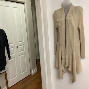 Shimmery Good Shapely Cardigan fits Sz L 36-38 bust Excellent condition